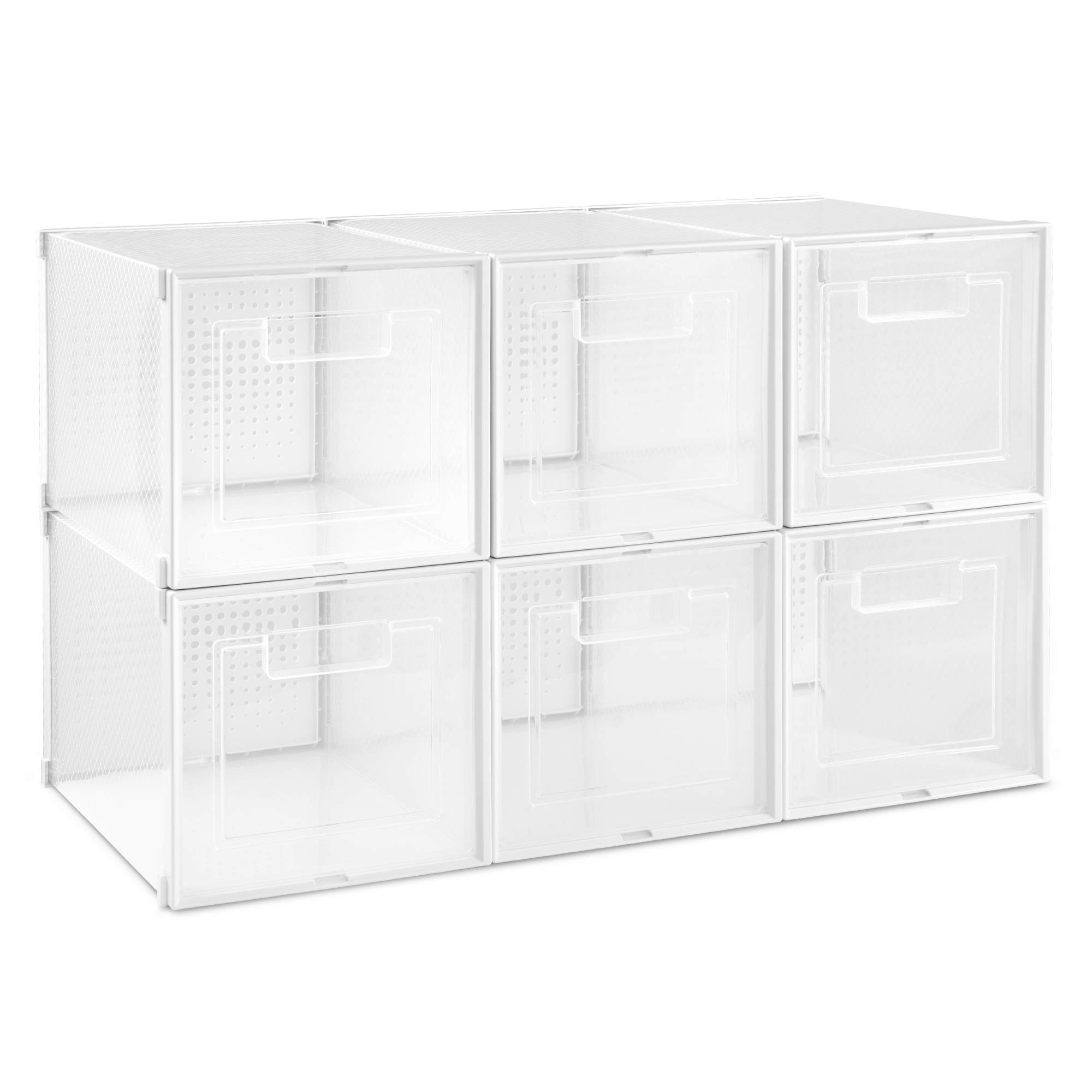 navaris-living-schuhbox-transparent-6er-set-bis-gr-e-44 image 5