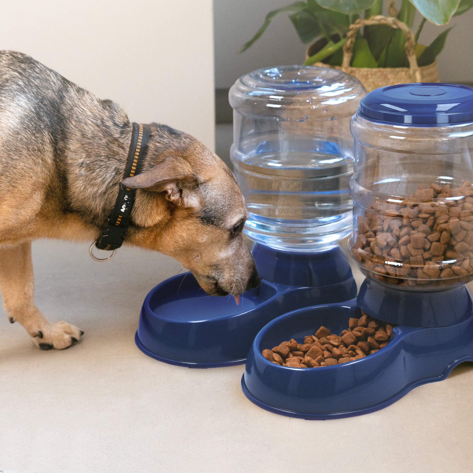 navaris-animals-futter-und-wasserspender-set-trockenfutter image 2