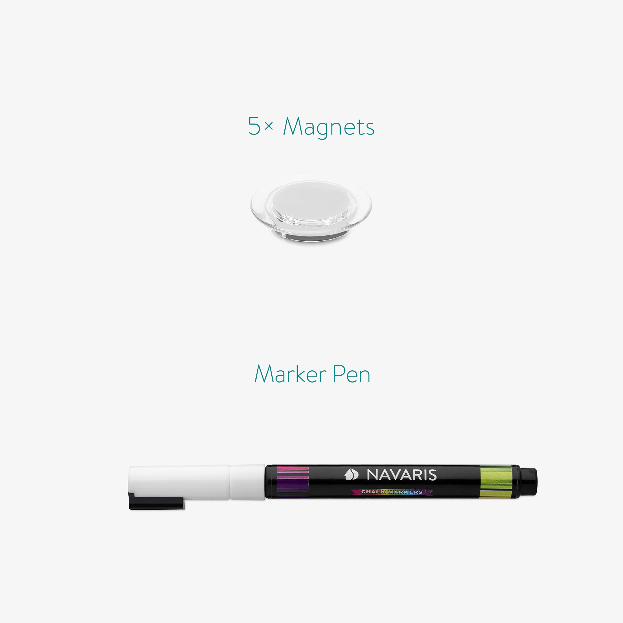 navaris-magnettafel-whiteboard-40-6x61-glaube image 8