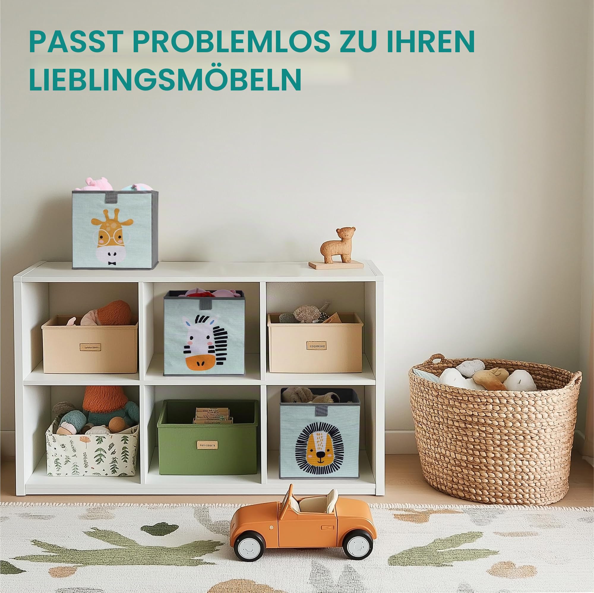 navaris-children-aufbewahrungsbox-28cm-3er-set-tier-motiv-mit-griff image 6