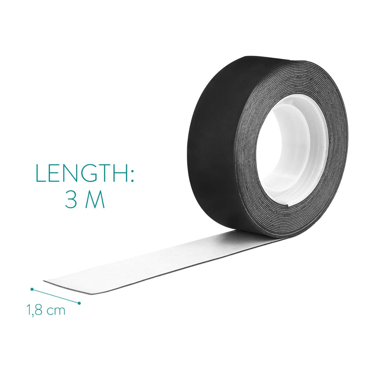 navaris-magnetband-selbstklebend-3-m-dunkelgrau-zuschneidbar image 3