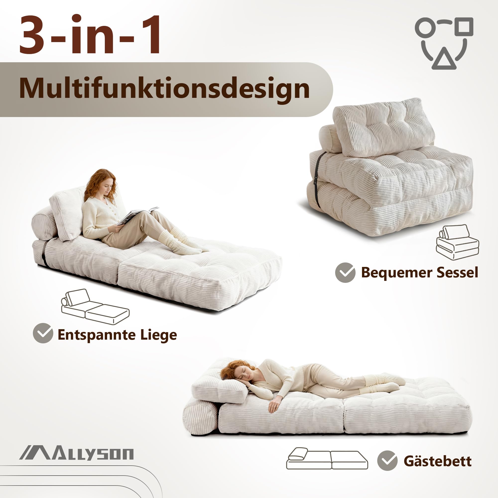 allyson-schlafsessel-3-in-1-bodensofa-cord-beige image 3