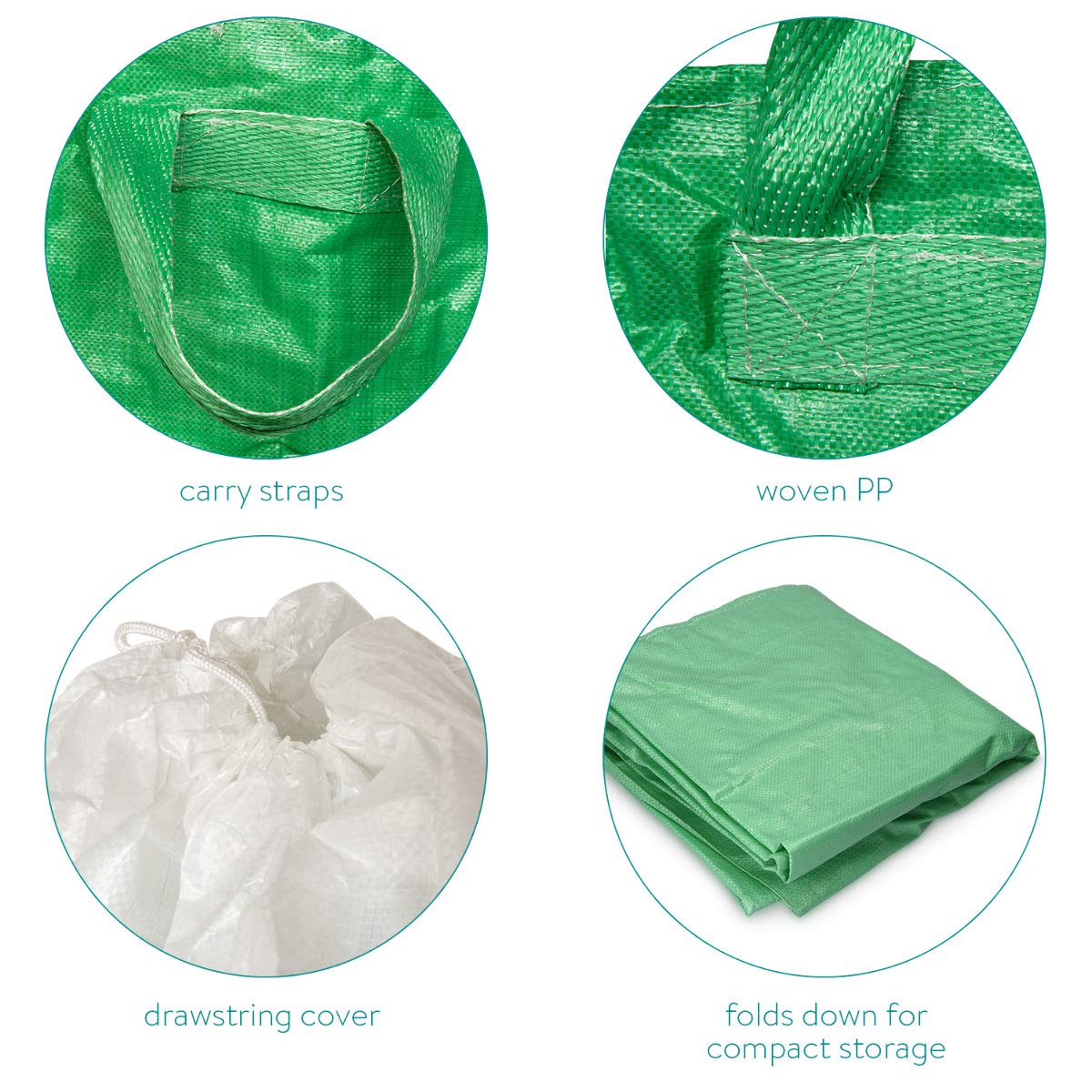 navaris-garden-gartensack-250-l-3er-set-mit-abdeckung image 3