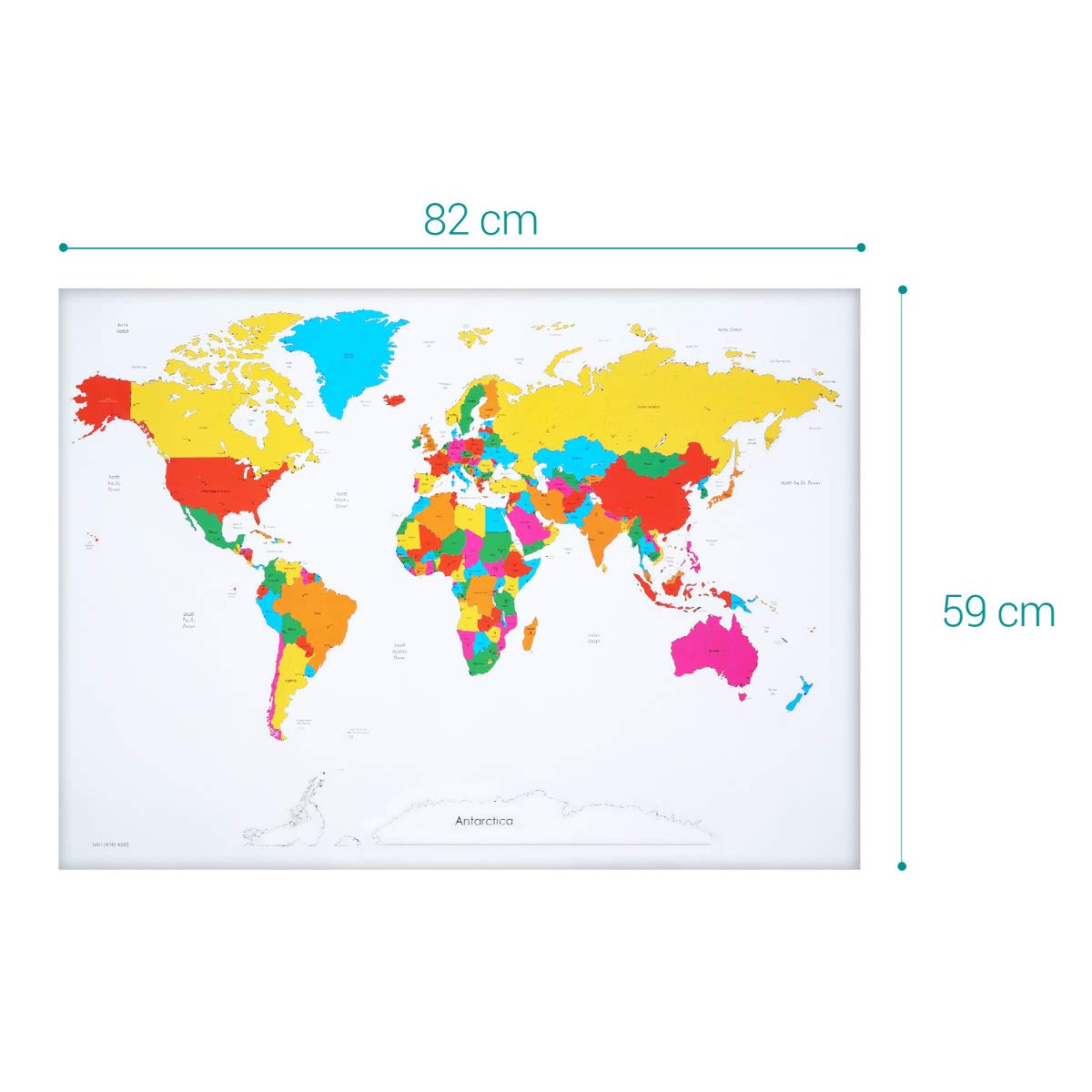 navaris-weltkarte-rubbelkarte-82x59-cm-wei-englisch-mit-chip image 6