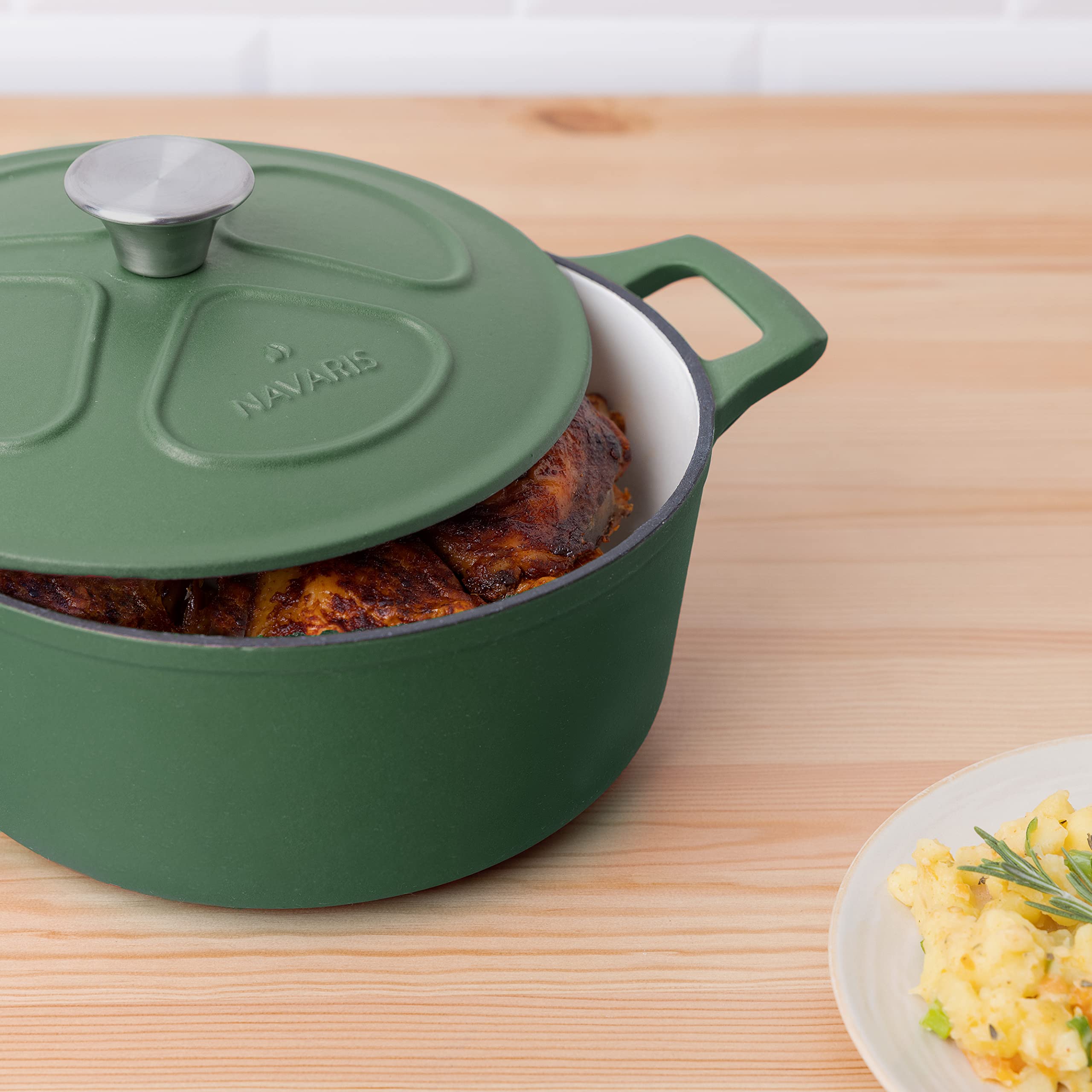 navaris-kitchen-gusseisentopf-br-ter-3-5l-24-cm-emailliert-3 image 6