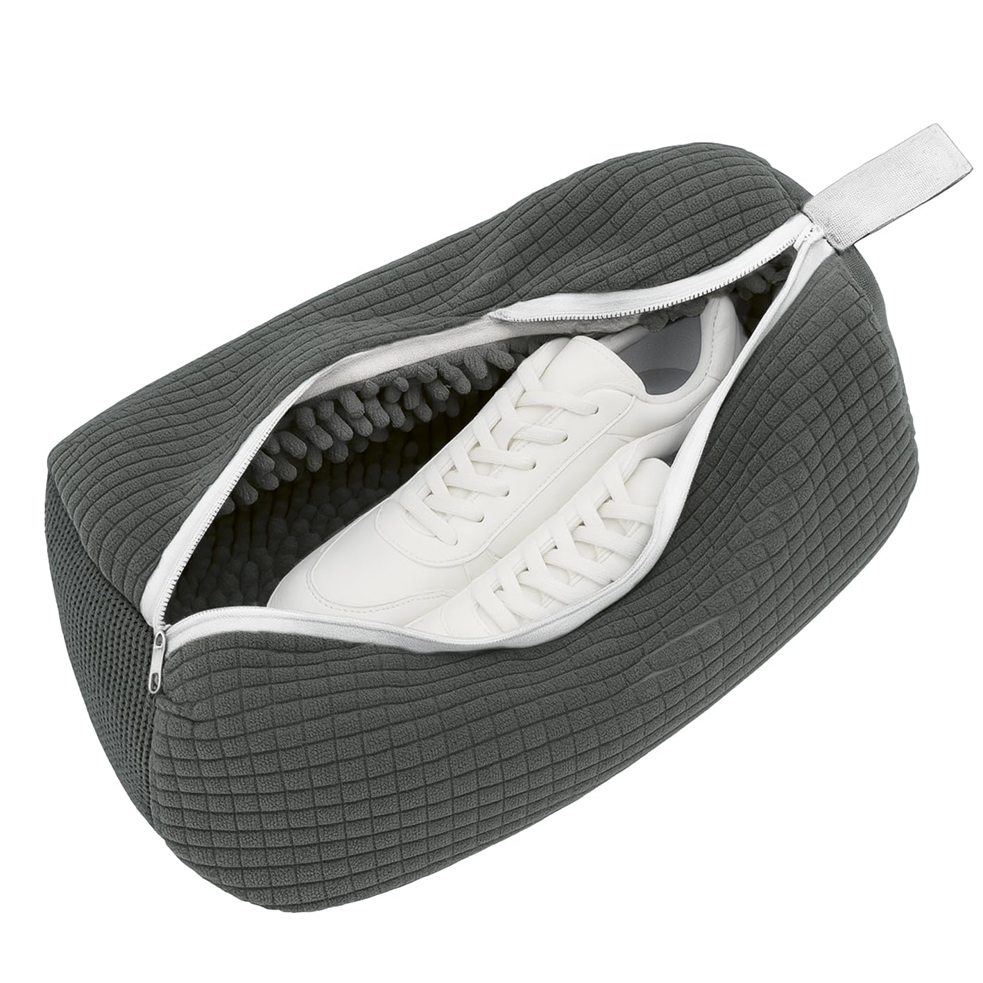cleanmaxx-reinigungsutensilien-schuhwaschbeutel-sneaker-grau image 1