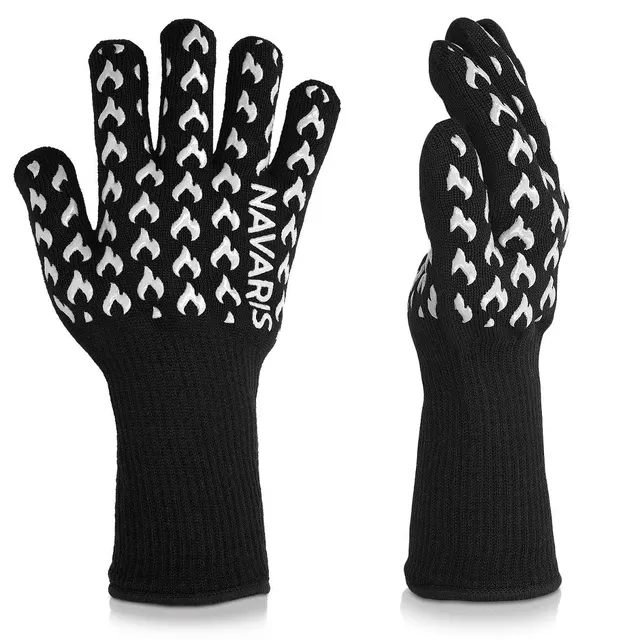 navaris-kitchen-grillhandschuhe-ofenhandschuhe-500-c-silikon image 1