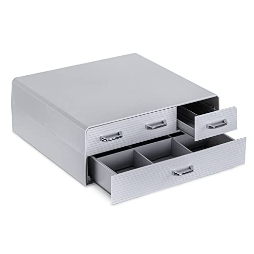 navaris-kitchen-kapselhalter-4-schubladen-grau-f-r-96-kapseln image 7