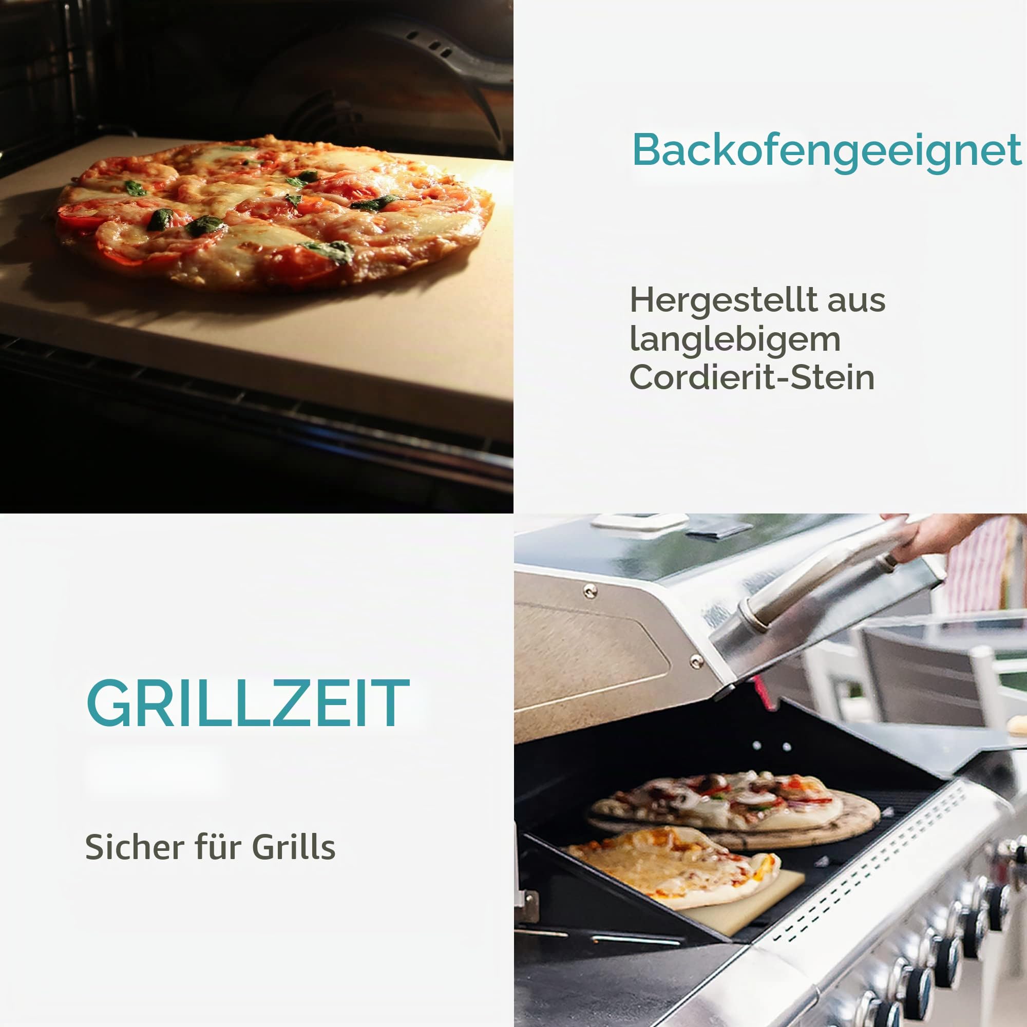 navaris-pizzastein-glasiert-38x30cm-bambus-schieber-cordierit image 4