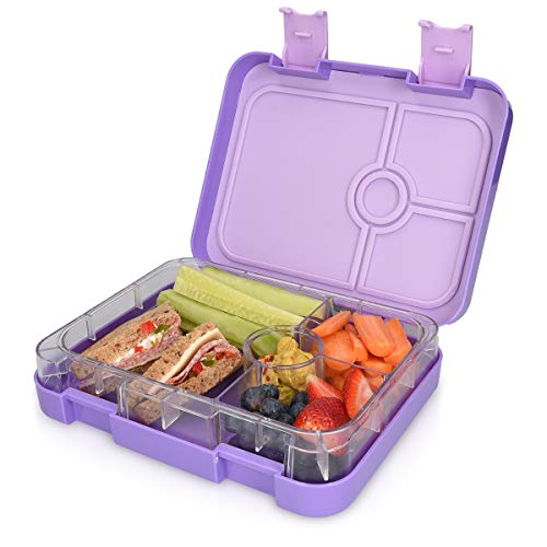 navaris-lunchbox-kinder-4-f-cher-bento-box-violett-bpa-frei image 8