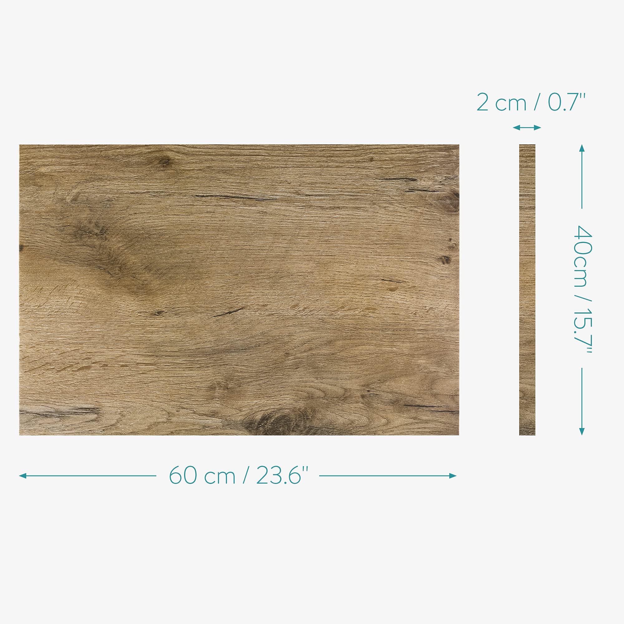 navaris-magnettafel-magnetboard-60x40-whiteboard-holzoptik image 4