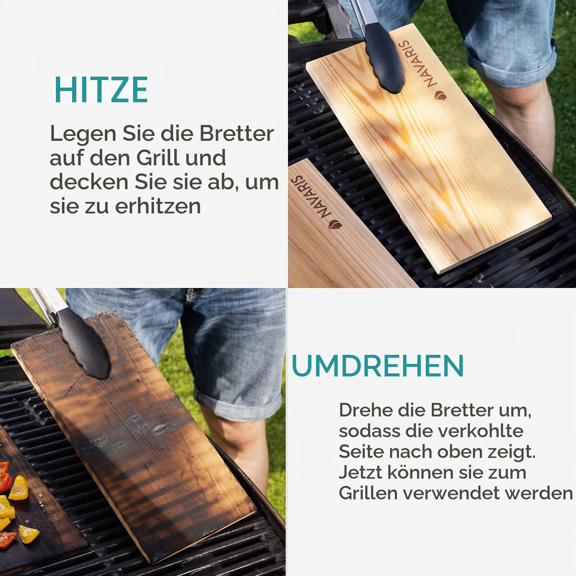 navaris-kitchen-grillbretter-zedernholz-6x-35x14-cm image 3