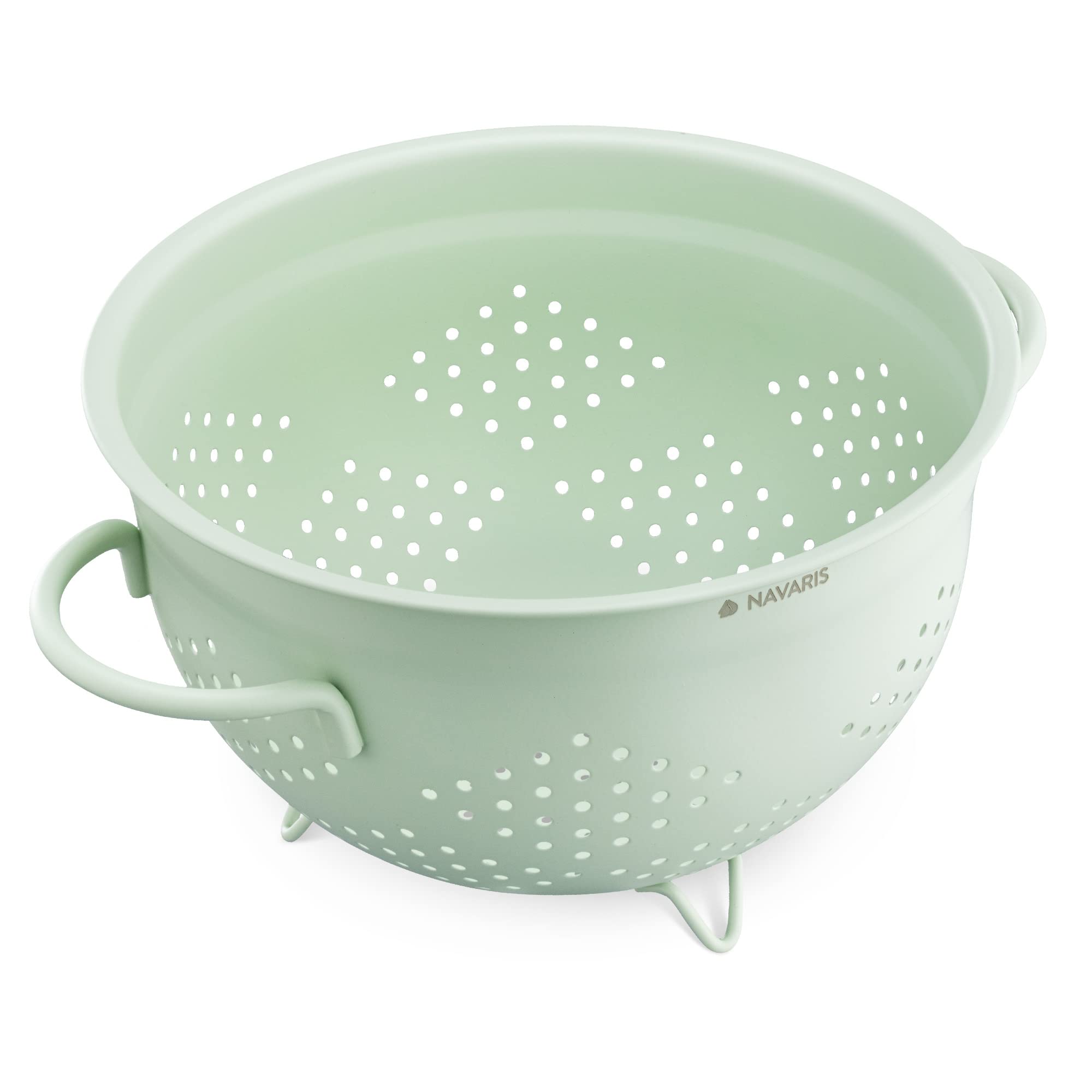 navaris-nudelsieb-edelstahl-24-cm-mintgr-n-mit-f-en image 7