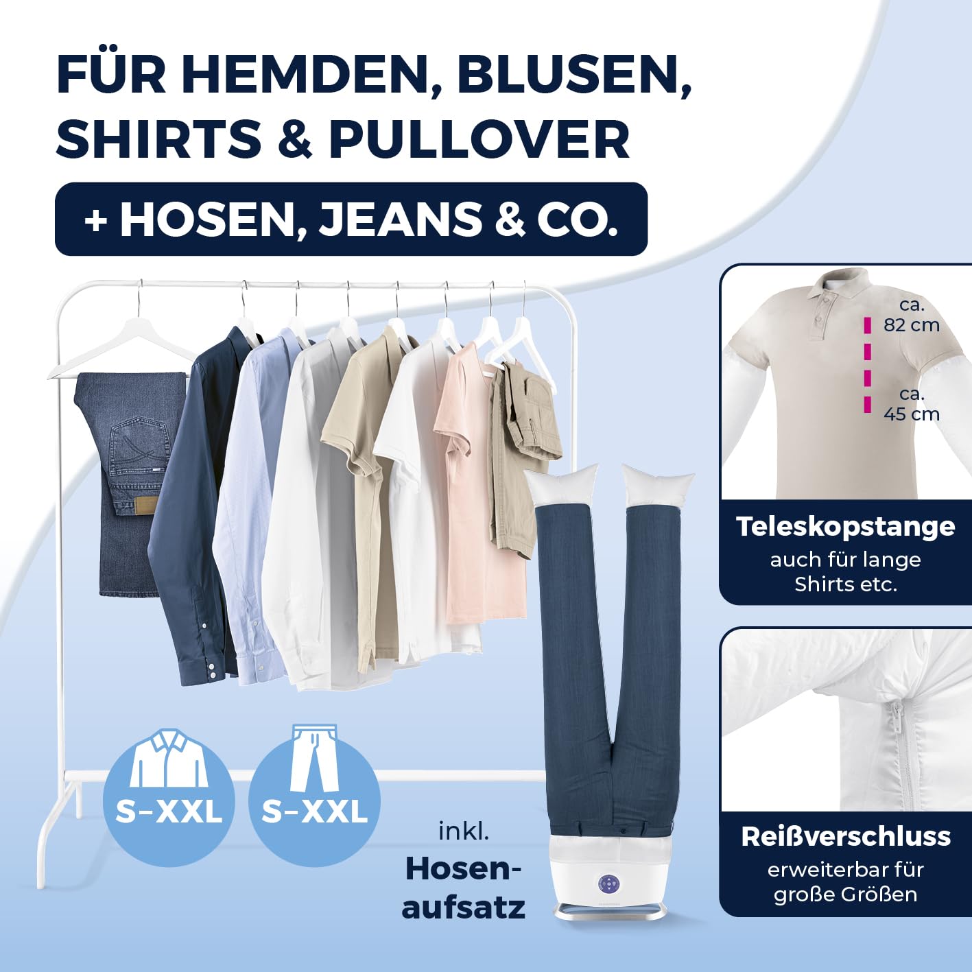 cleanmaxx-hemdenb-gler-wei-mit-hosenaufsatz-dampfb-gler-1800w image 7