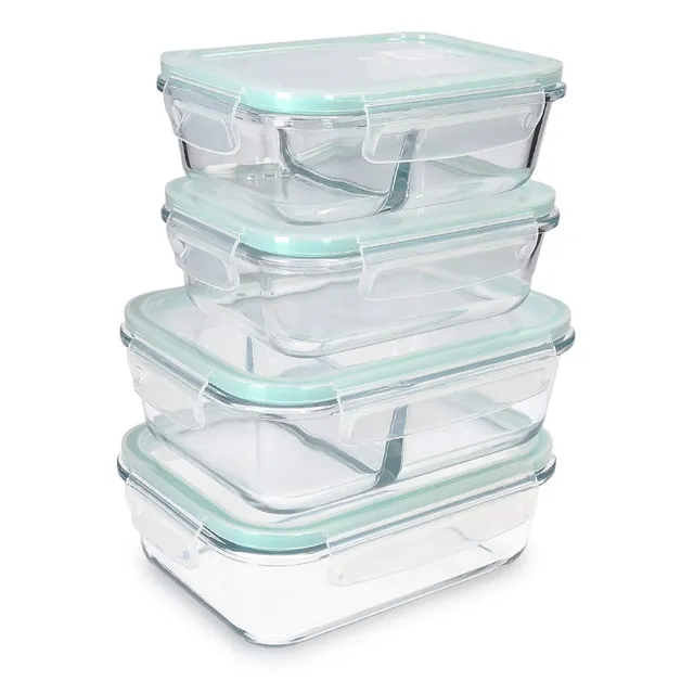 navaris-kitchen-frischhaltedose-glas-4er-set-600-1000ml image 1
