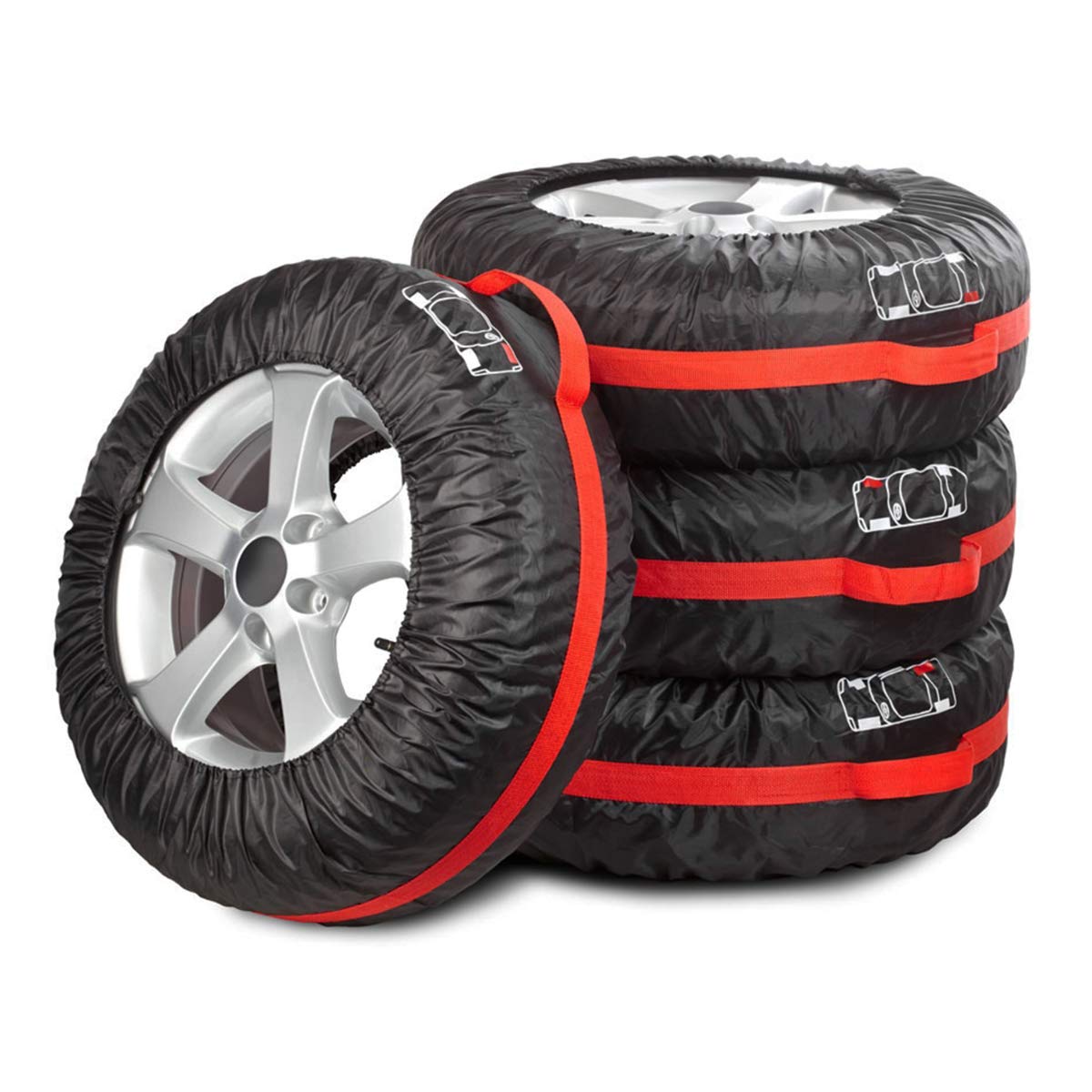 navaris-living-reifentaschen-set-13-17-zoll-4er-schwarz-rot image 1