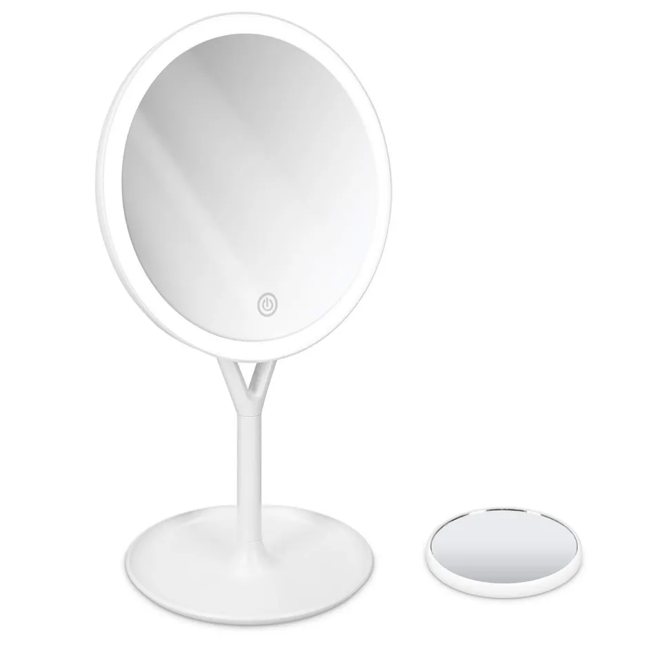 navaris-lighting-kosmetikspiegel-led-5fach-wei-mit-stand image 1
