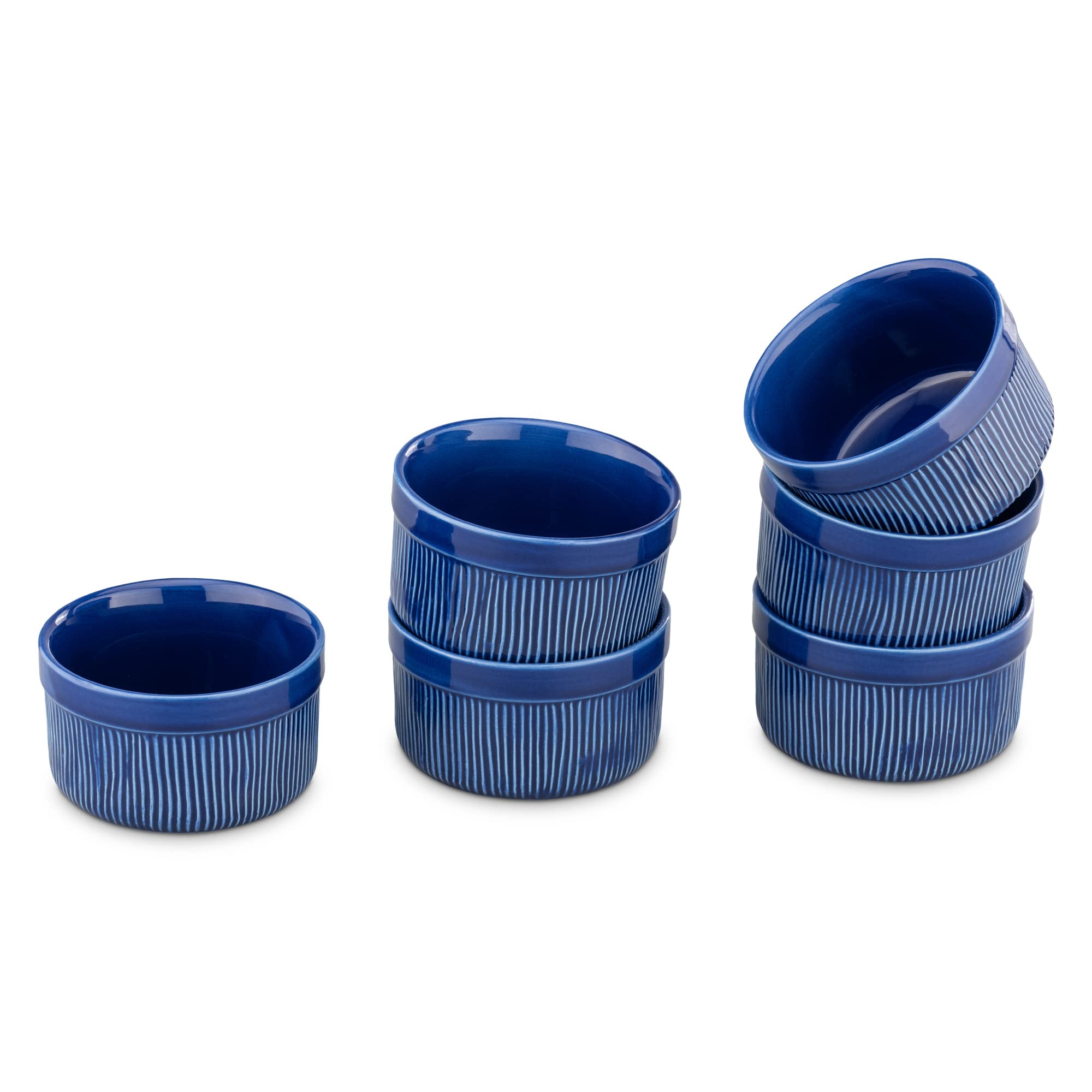 navaris-kitchen-souffl-f-rmchen-6er-set-steingut-dunkelblau image 7