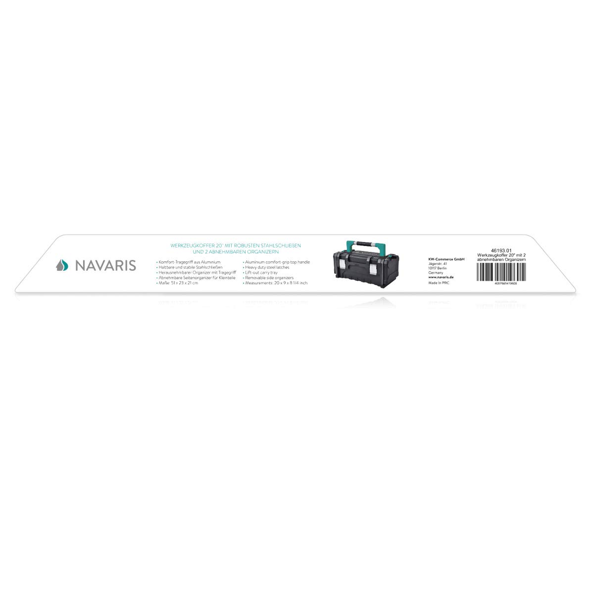 navaris-werkzeugkoffer-20-leer-51x23x21-cm-alu-griff-ohne-werkzeug image 7