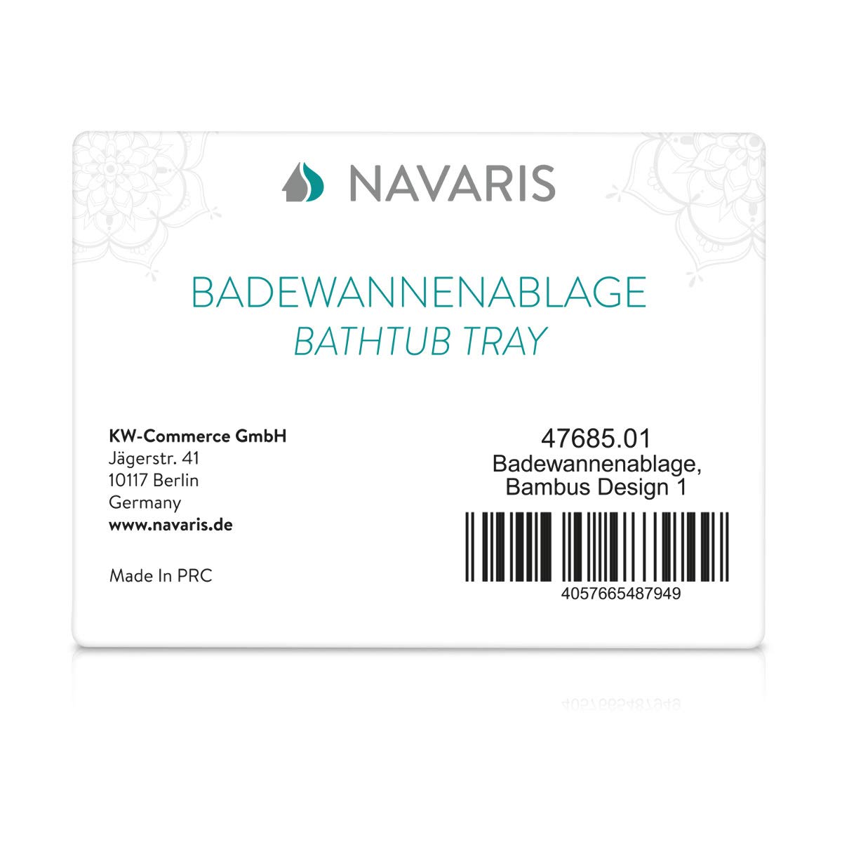 navaris-beauty-badewannenablage-bambus-braun-ausziehbar-2 image 6