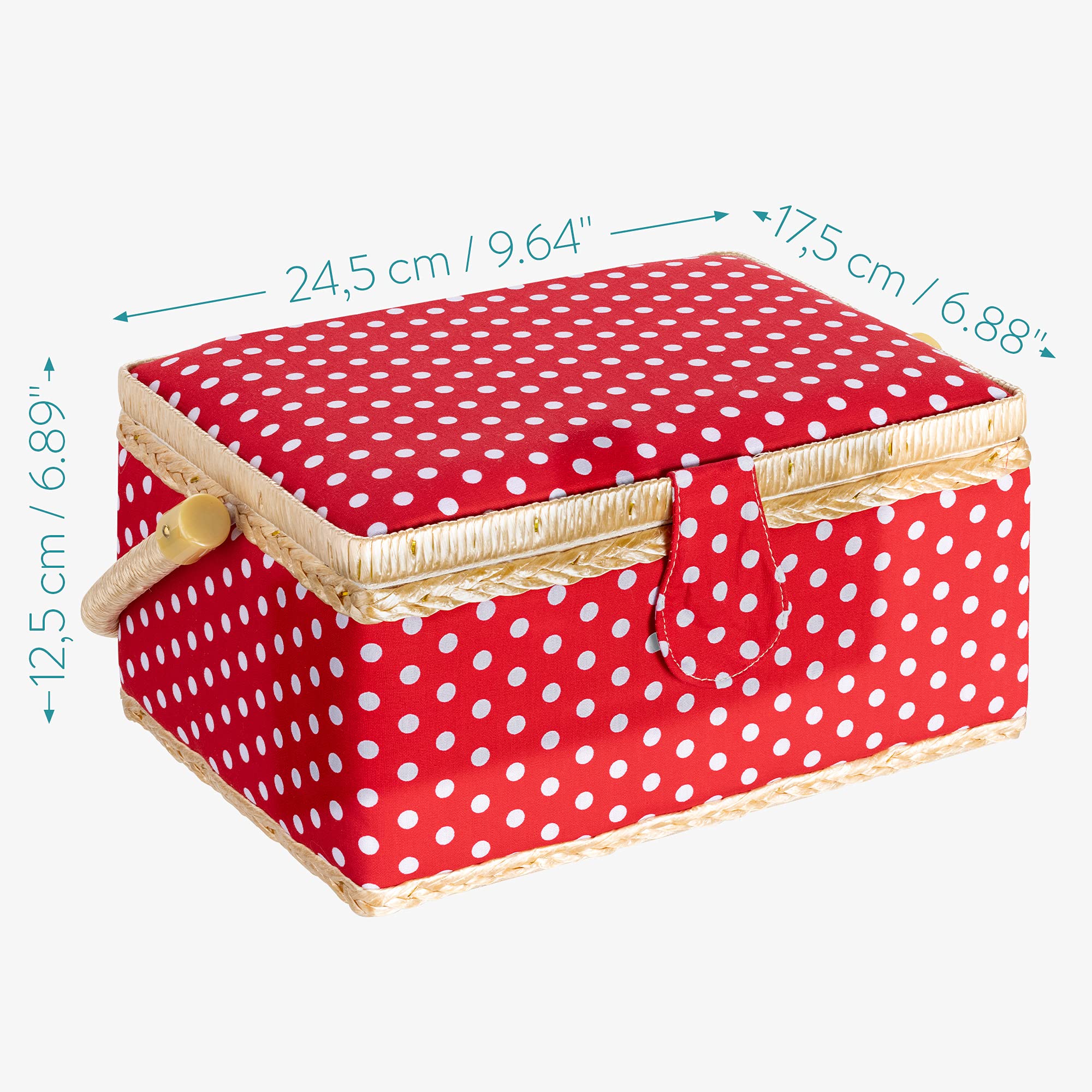 navaris-n-hkasten-punkte-rot-mit-n-hzubeh-r-36-teilig image 6