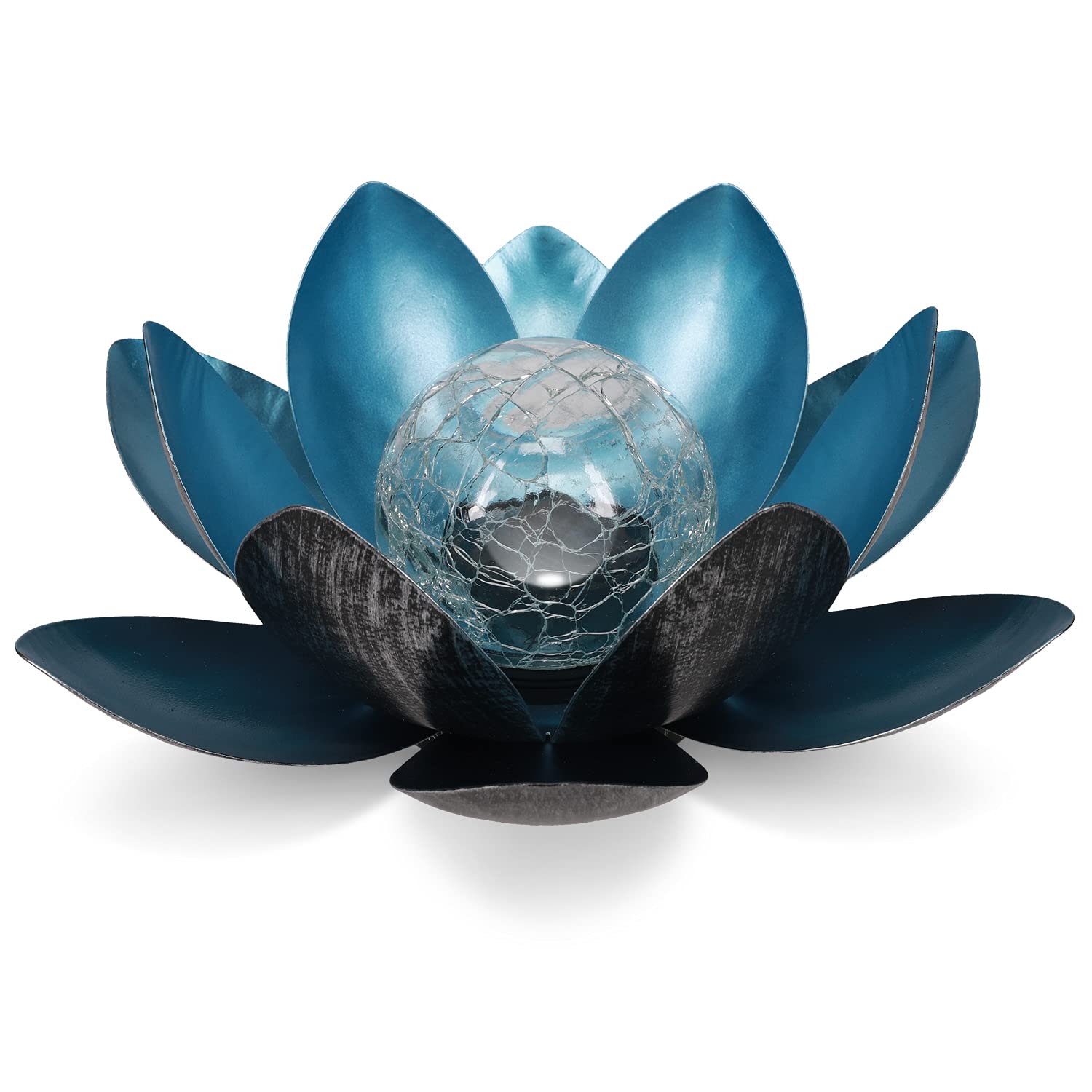 navaris-lighting-solar-lotus-laterne-kaltwei-f-r-garten image 1