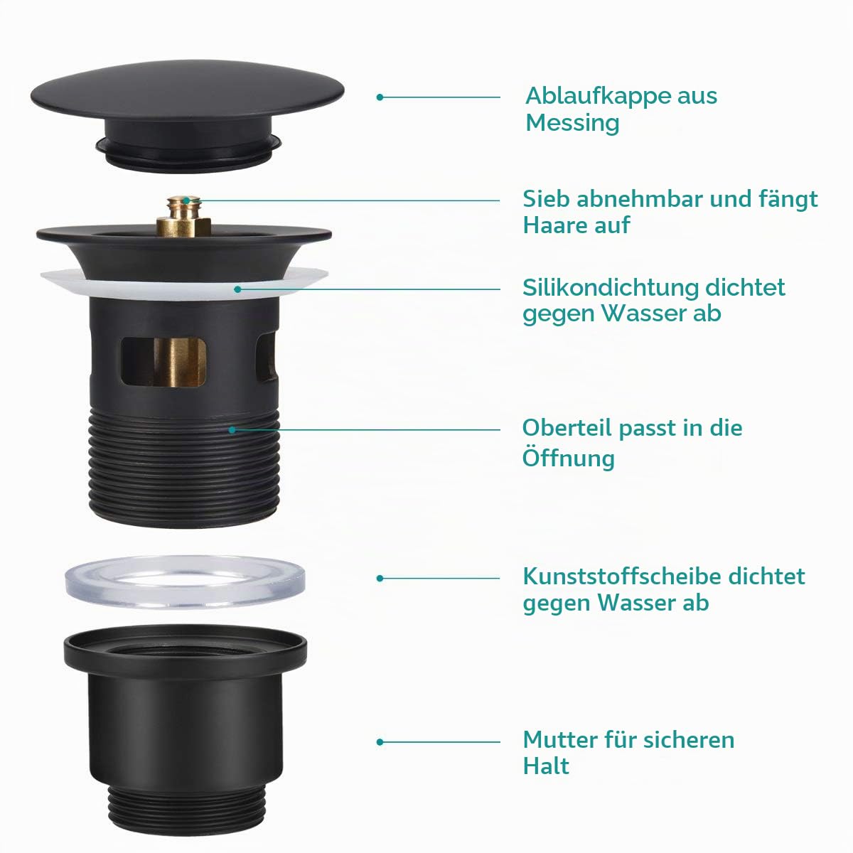 navaris-pop-up-ablaufventil-1-1-4-zoll-waschbecken-ablaufgarnitur-schwarz image 4