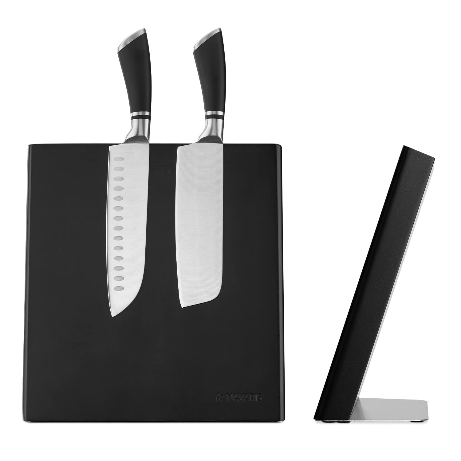 navaris-kitchen-messerhalter-magnetisch-holz-schwarz-27-7cm image 5