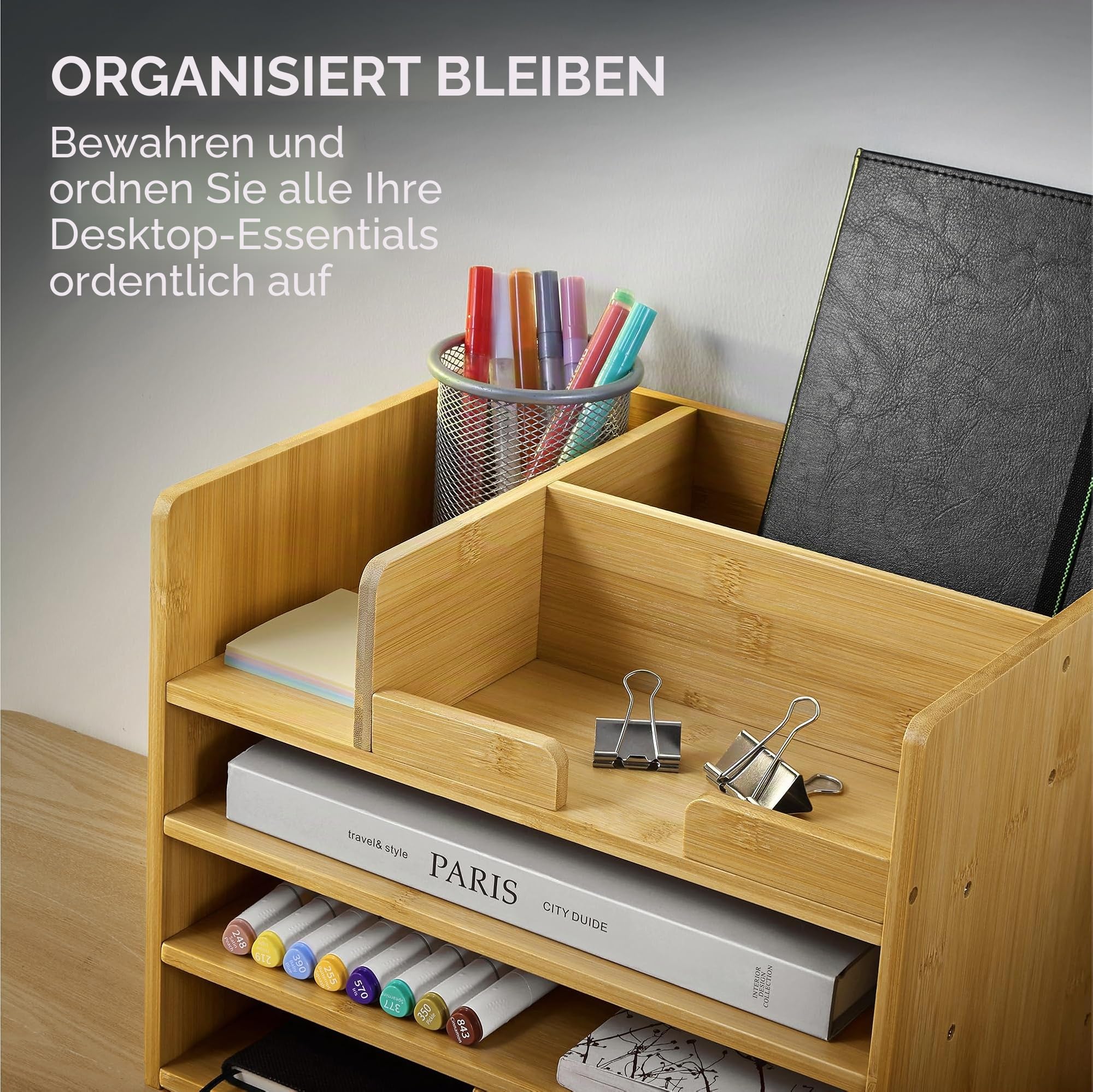 navaris-office-bambus-schreibtisch-organizer-33x24x26-cm image 5