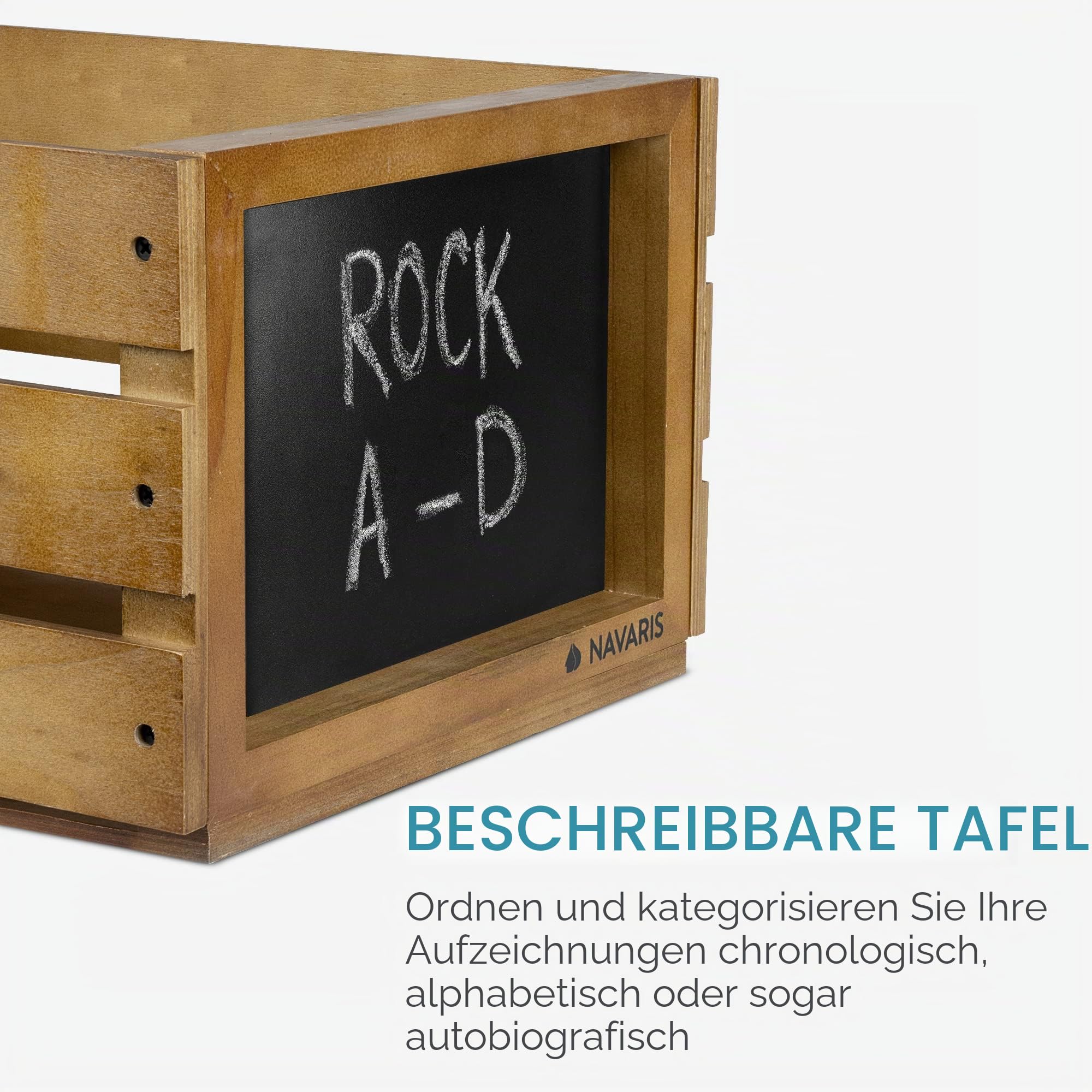 navaris-schallplattenkiste-holz-f-r-80-lps-braun-kreidetafel image 3