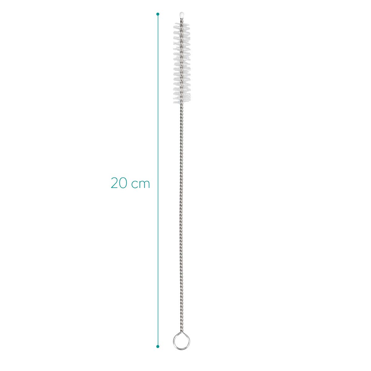 navaris-strohhalm-b-rste-5er-set-edelstahl-nylon-20cm image 4