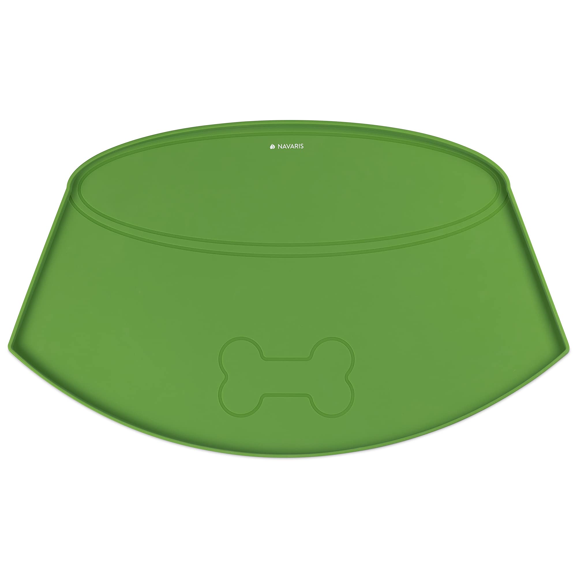 navaris-silikonmatte-napfunterlage-49x29-7cm-futtermatte-grau image 1