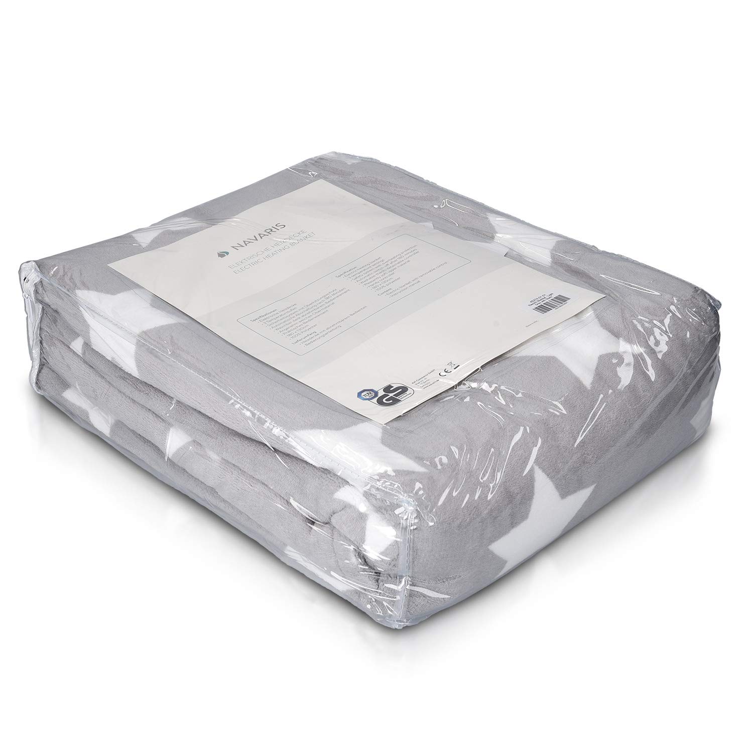 navaris-xxl-heizdecke-180x130-hellgrau-abschaltautomatik image 7