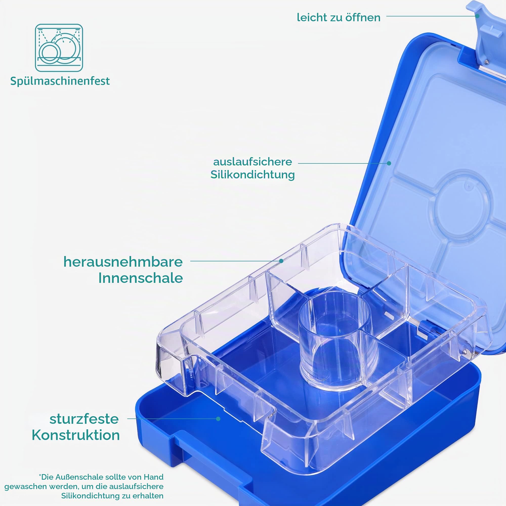 navaris-bento-box-brotdose-dunkelblau-mit-f-chern-auslaufsicher image 4
