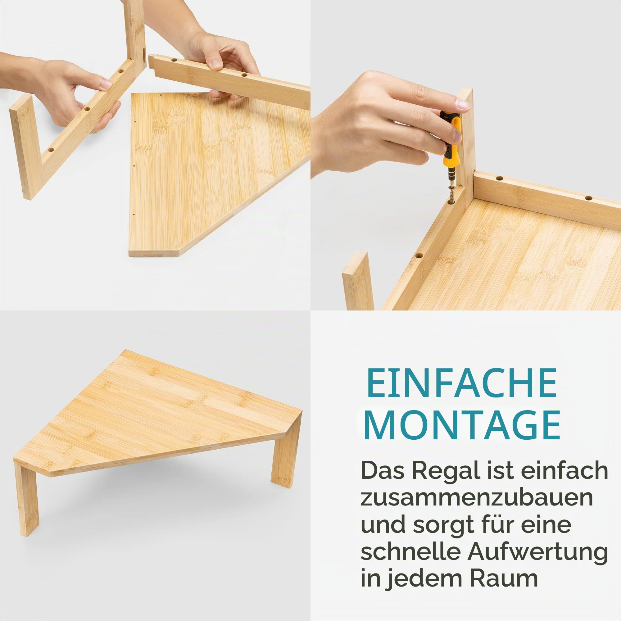 navaris-eckregal-bambus-30x30x15-cm-natur-1-ebene image 6