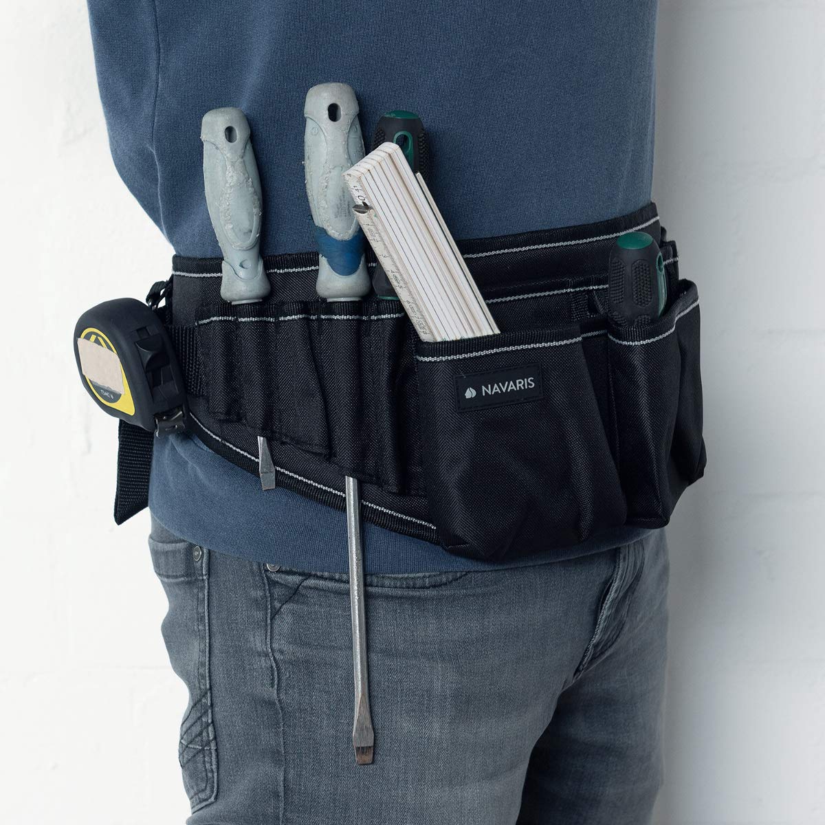 navaris-werkzeugg-rtel-g-rtel-werkzeugtasche-schwarz-grau image 4