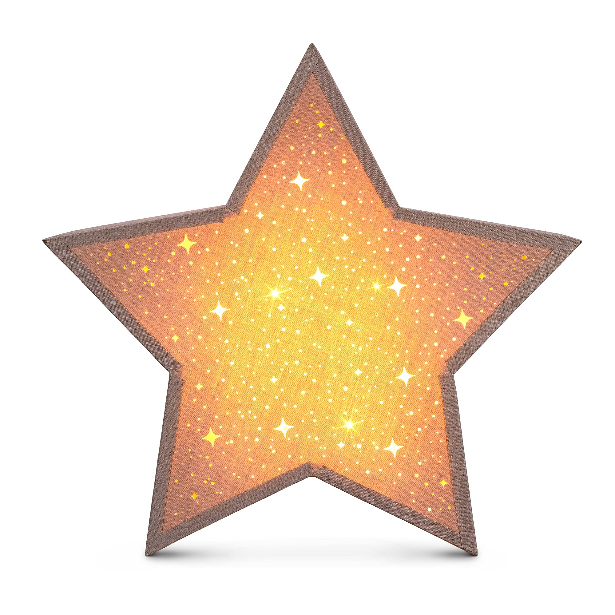 navaris-lighting-led-leuchtstern-warmwei-taupe-31-cm image 7