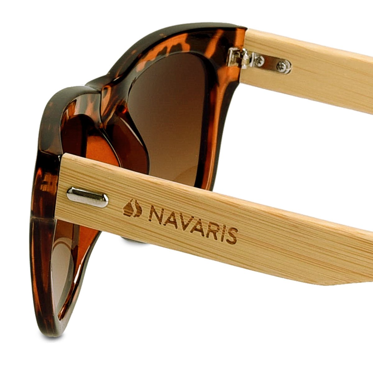 navaris-beauty-holz-sonnenbrille-uv400-bambus-braun image 3