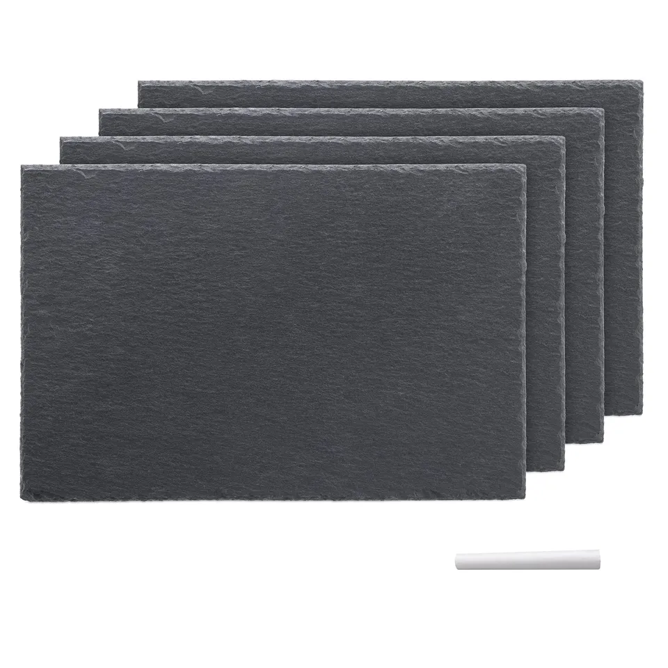 navaris-kitchen-schieferplatte-30x20cm-4er-set-anthrazit image 1