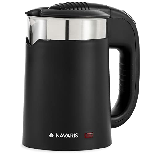 navaris-reisewasserkocher-0-5-l-schwarz-1100-w-mit-bechern image 8