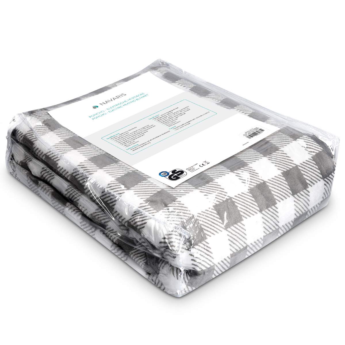navaris-xxl-poncho-heizdecke-180x130-grau-wei-mit-abschaltautomatik image 7