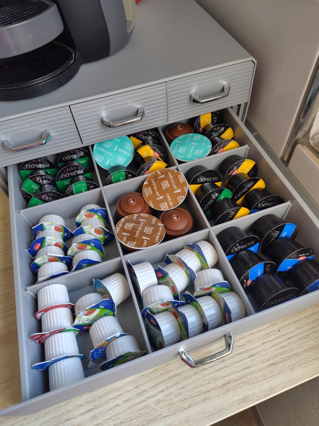Passt unter Maschine