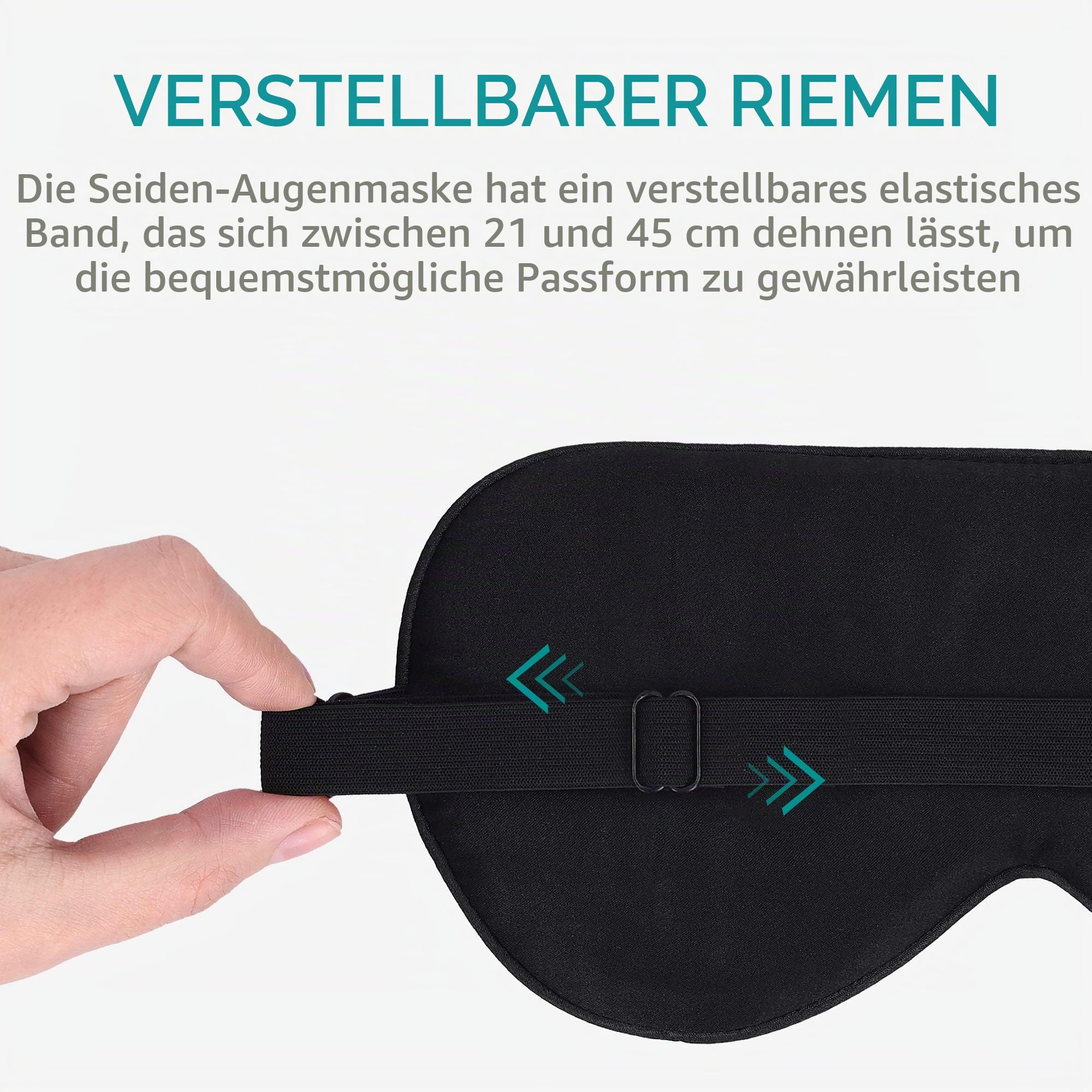 navaris-schlafmaske-seide-blau-sterne-augenmaske-verstellbar image 3