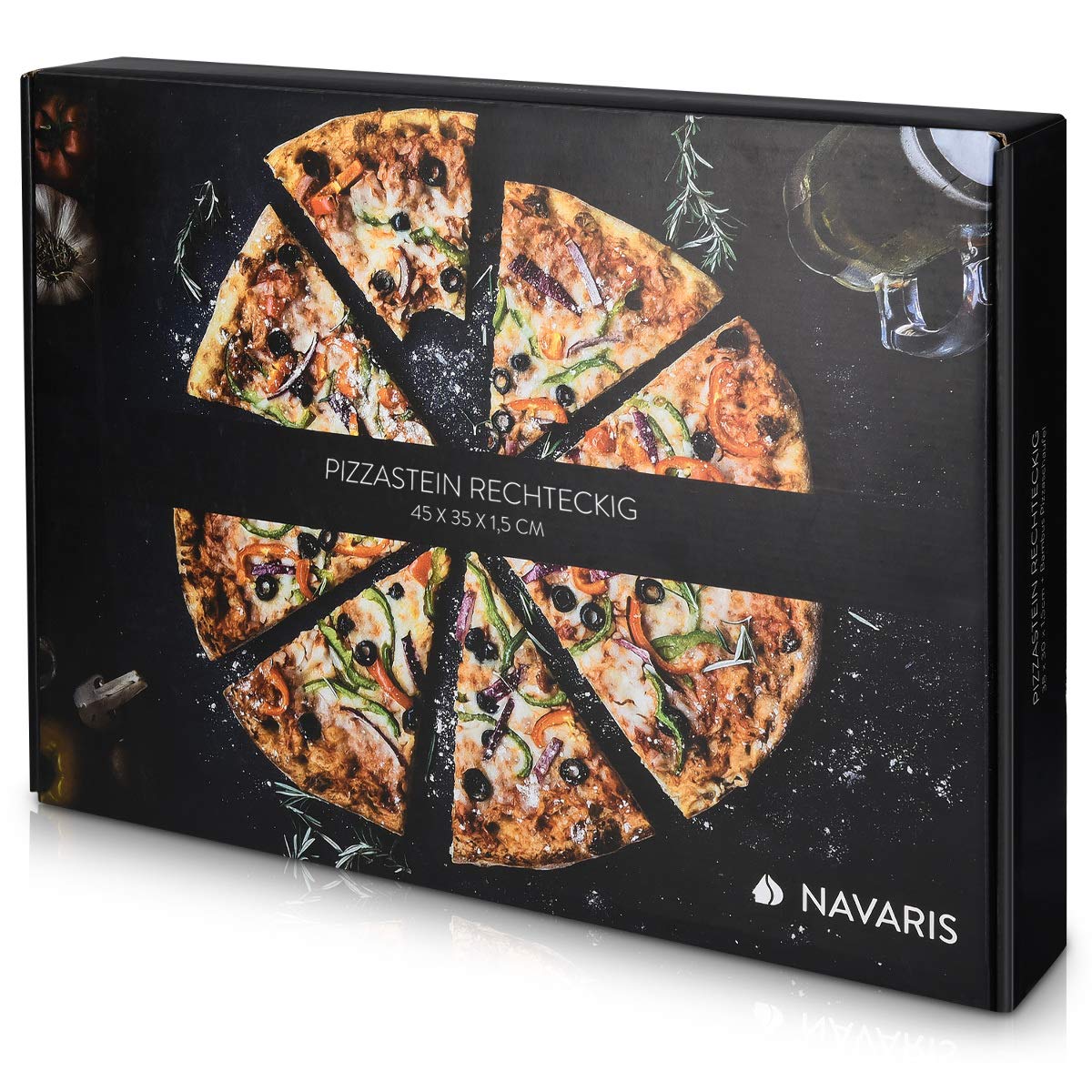 navaris-kitchen-pizzastein-xxl-cordierit-45x35cm-eckig image 7