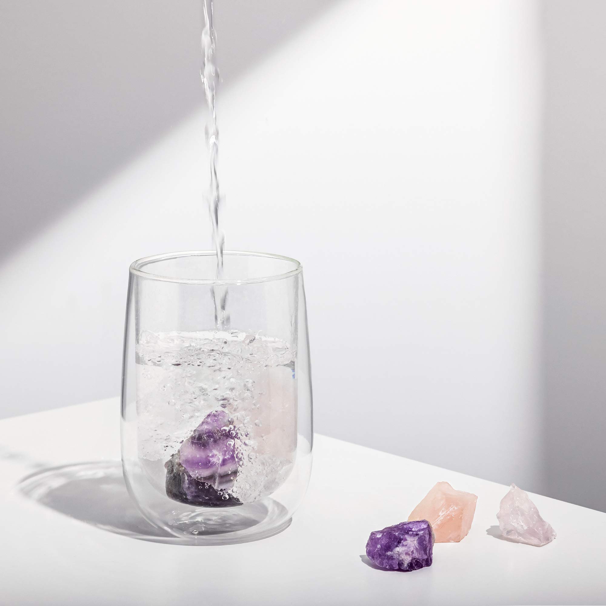 navaris-living-wasserkristalle-amethyst-rosenquarz-set-tasche image 2