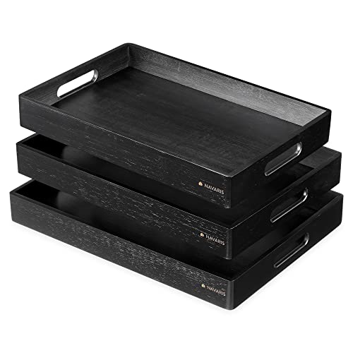 navaris-kitchen-serviertablett-bambus-stapelbar-3er-set-natur image 8