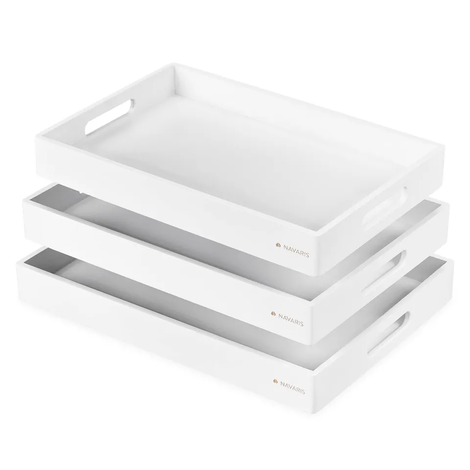 navaris-kitchen-tablett-bambus-3er-set-natur-stapelbar-rechteckig image 1