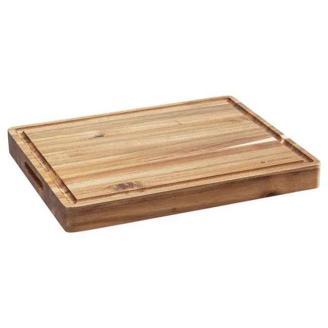 navaris-kitchen-schneidebrett-akazie-40x33-cm-mit-saftrille image 1