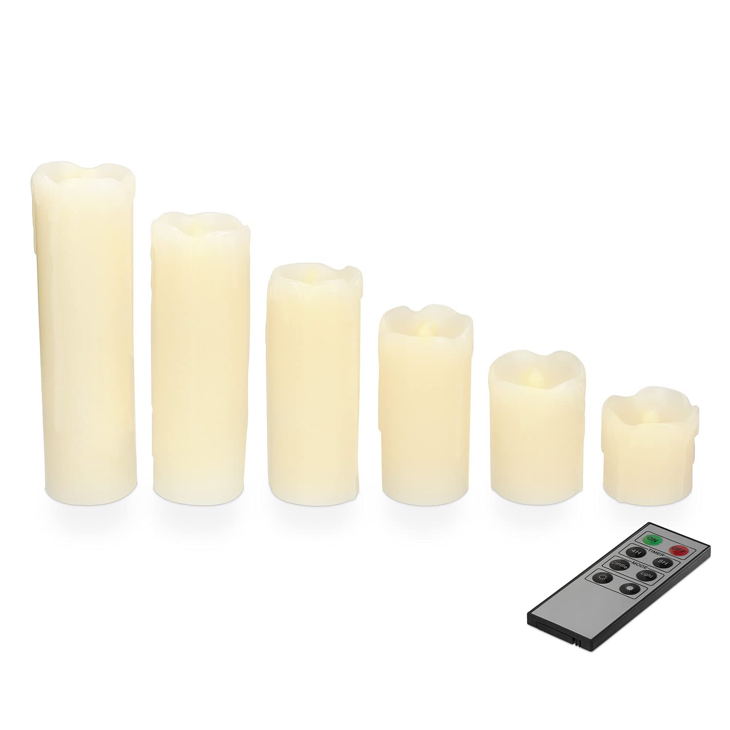 navaris-lighting-led-wachskerzen-6er-warmwei-fernbedienung-2 image 7