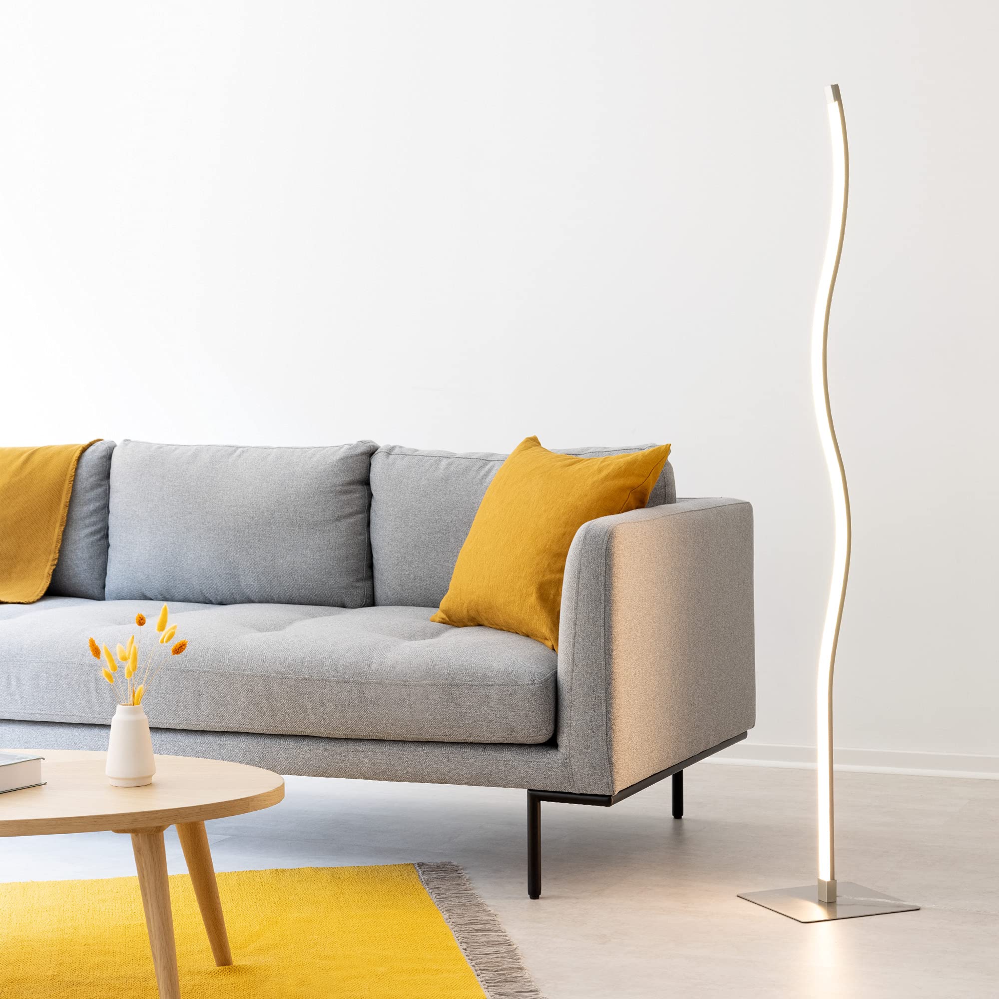 navaris-lighting-led-stehleuchte-dimmbar-warmwei-wellenform image 2
